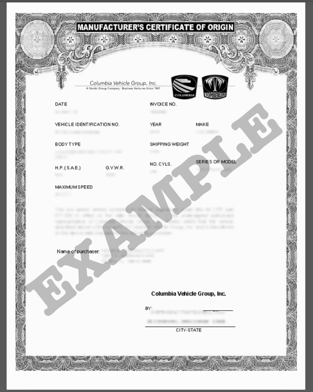 Understanding the Manufacturer s Certificate of Origin (MCO) and How to