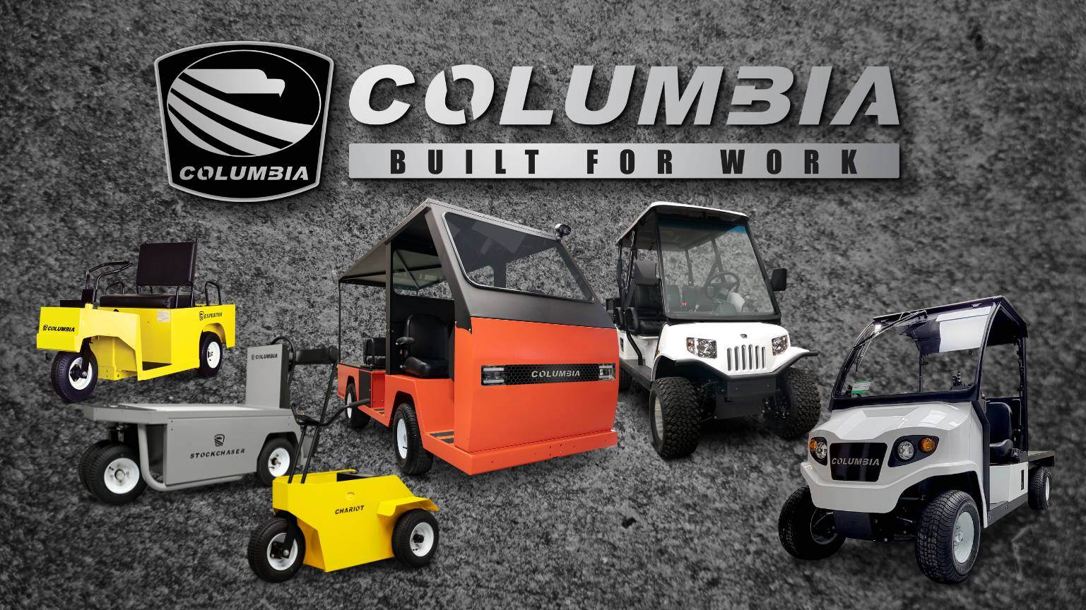 Columbia Vehicles Landing Page